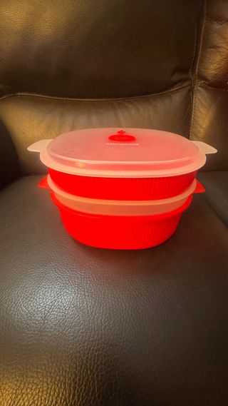 Vaporiera Microonde Snips TempoZero 4L Rossa