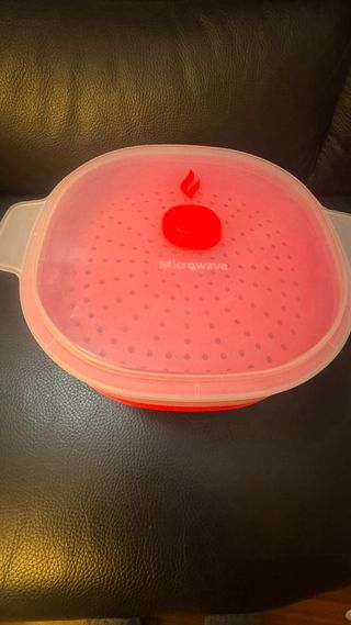 Vaporiera Microonde Snips TempoZero 4L Rossa