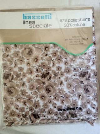 Sábanas Bassetti Vintage sin usar