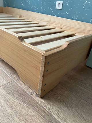 Cama Montessori Lufe Madera Natural