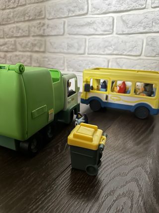 Bluey, El Camión de la Basura + Autobús escolar