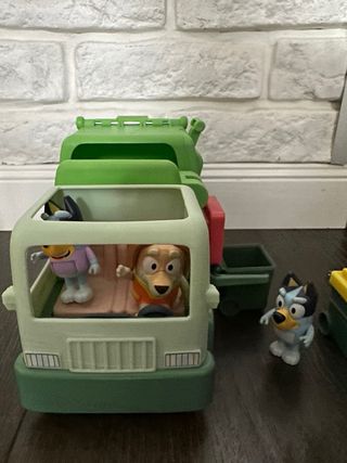 Bluey, El Camión de la Basura + Autobús escolar