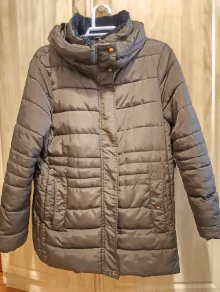 Parka señora verde oliva