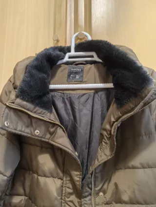 Parka señora verde oliva