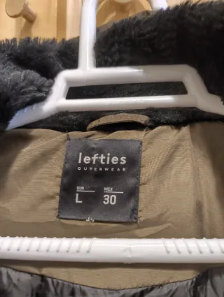 Parka señora verde oliva