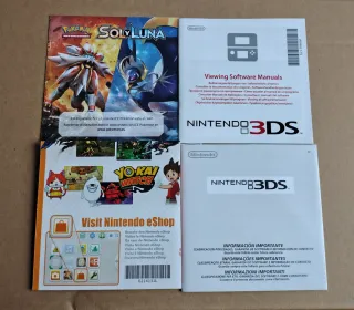Pokémon Sol Nintendo 3DS ¡¡CAJA VACÍA!!