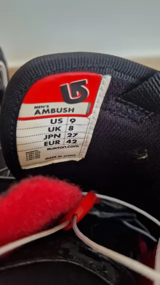 Botas Burton Ambush Talla 42 Hombre
