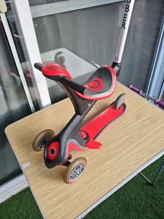 Patinete Globber Evo Comfort 3 en 1 Rojo