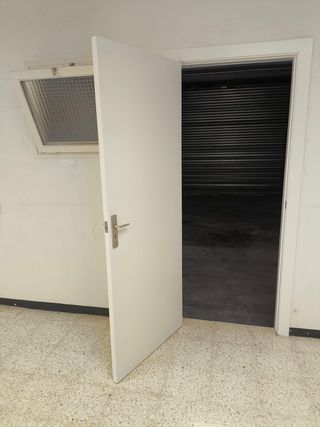 Puerta interior lacada blanca 80x208 cm