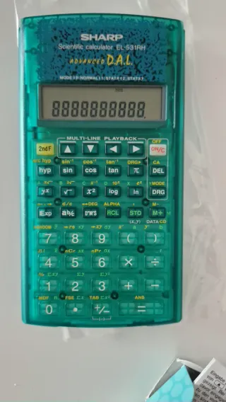 Calculadora Científica Sharp EL-531RH-GR