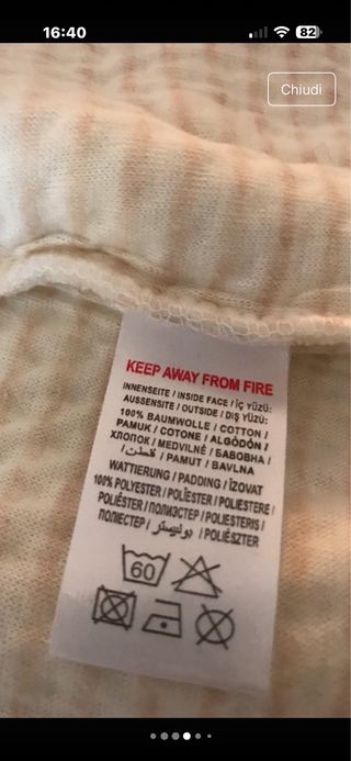 Giacchino Kanz 6 mesi