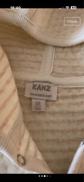 Giacchino Kanz 6 mesi