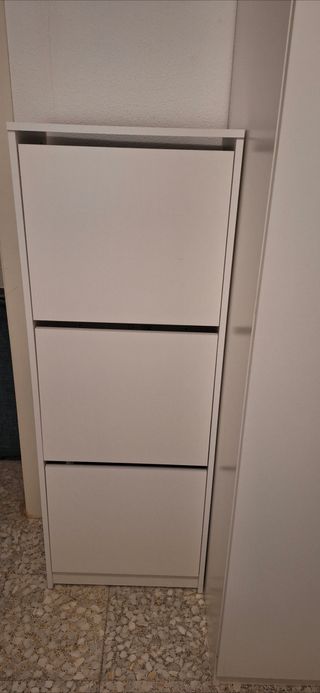 Zapatero blanco 3 puertas