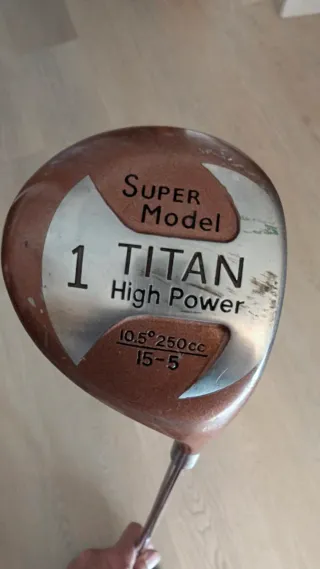 Juego Palos Golf LYNX + Putter + Driver