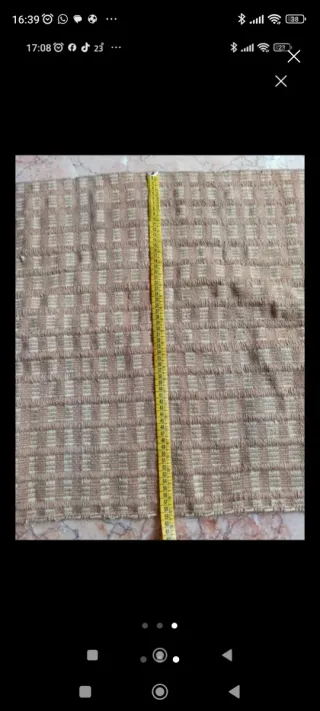 Alfombra pequeña tejida