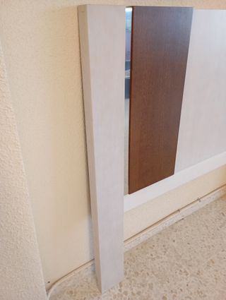 Cabecero Roble y Blanco 150 cm