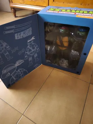 Figura Leonardo Tortugas Ninja 1:6 Mondo