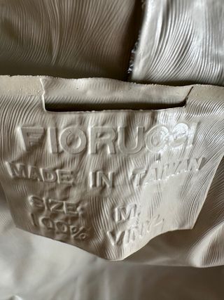 Chubasquero italiano estampado cebra , lleva bolsa