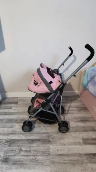 Carrito Doble Muñecos Juguete