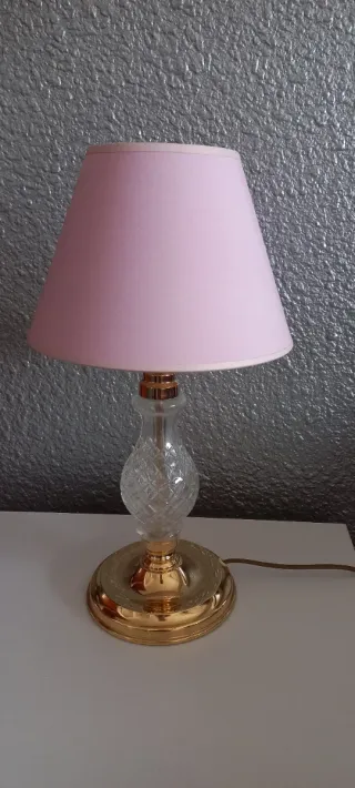 Lámpara de cristal 5 brazos