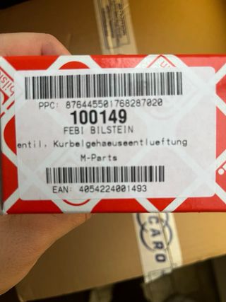 Válvula PCV Febi Bilstein