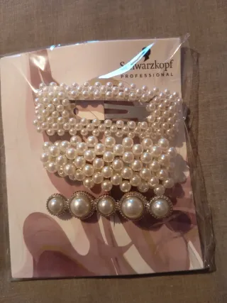 Horquillas y pasadores perla Schwarzkopf