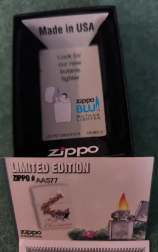 Isqueiro Zippo Edição Limitada Natal #AA577