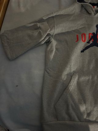 Sudadera Jordan Gris con Logo Jumpman