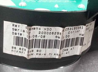 Peugeot 9662904880 cuadro instrumentos 207 488463