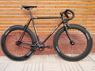 Bicicleta Fixie Urbana Single Speed Negra