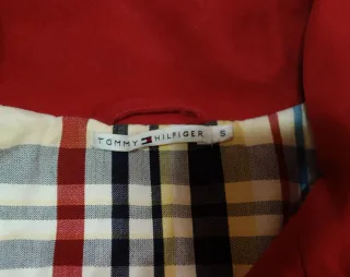 Chaqueta Tommy Hilfiger Roja Talla S