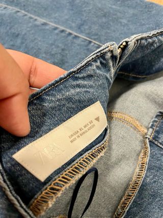 Vestido vaquero Zara