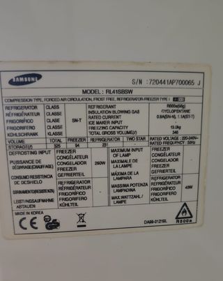 Nevera Samsung RL41SBSW