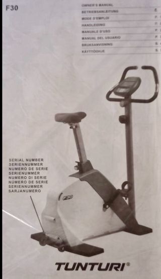 Bicicleta estática Tunturi F30