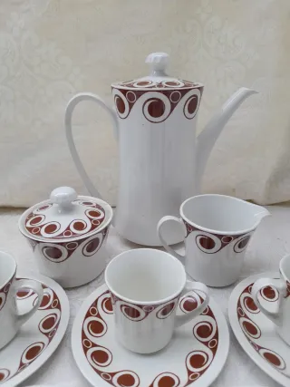 Juego de café vintage