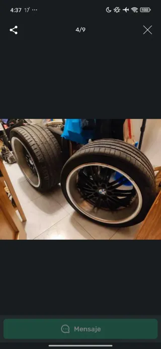 Llantas de garganta 20 pulgadas BMW Serie 7 E65