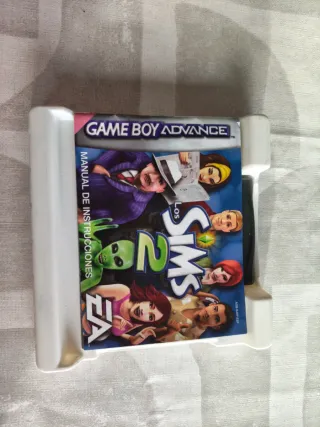 Juego The Sims 2 GBA en caja original y manual