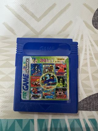 Cartucho 36 en 1 Game Boy Color