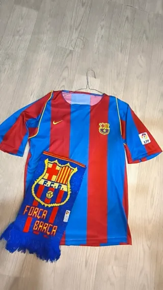 Camiseta y bufanda Barça Nike