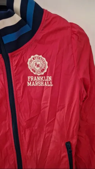 Chaqueta Franklin & Marshall Roja y Azul