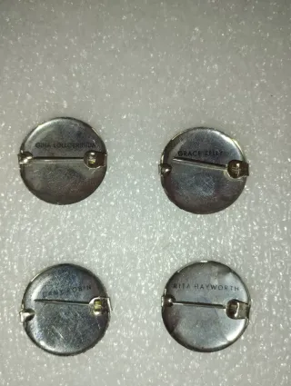 8 spille metallo attrici famose anni '50