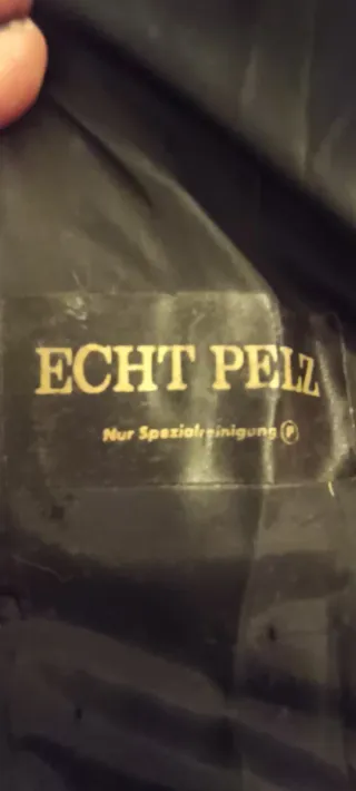 Abrigo de piel de zorro