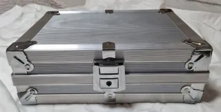 Maletín para monedas con bandejas