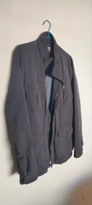 Chaquetón caballero gris