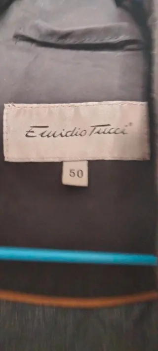 Chaquetón caballero gris