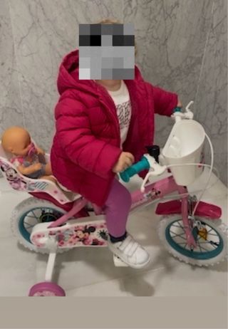 Bicicleta Infantil Minnie 12”