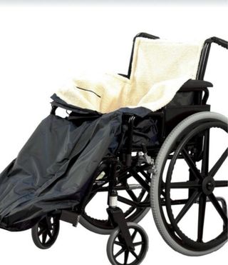 Saco cubrepiernas para silla ruedas adultos