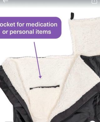 Saco cubrepiernas para silla ruedas adultos