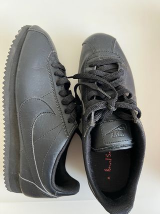 Nike Cortez Piel Black Out