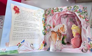Libro la pequeña princesa y los ponis mágicos